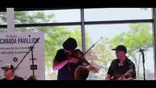 Live Performance cotton eye joe song at Carassauga Mississauga 2022 at ireland pavillion