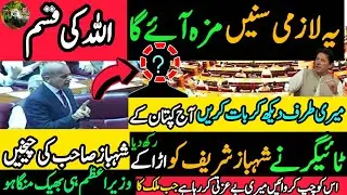 شہباز شریف رونے لگا میری بےعزتی کر رہا ہے اس کو روکے ¦¦ تم چور ہو اور ساری قوم کو چور بنانا چاہتے ہو