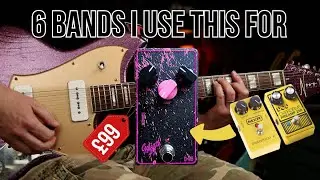 6 Bands I Use This For! | Goliath FX D05 Preamp Distortion Pedal Demo