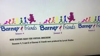 SEASONS FROM THE SECOND ERA OF BARNEY & FRIENDS STAYING DAILY FOR VIRTUAL (2020-PRESENT)