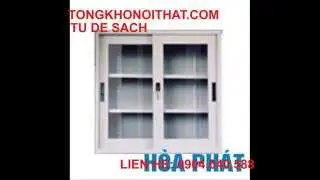 tu de sach hoa phat