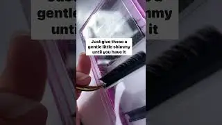 How to Use Easy Fan Volume Lashes 