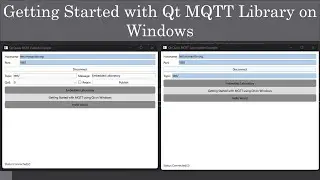 Getting Started with Qt MQTT on Windows #qt #mqtt