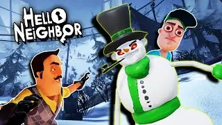 HELLO DEVIL SNOWMAN | Hello Neighbor Mod