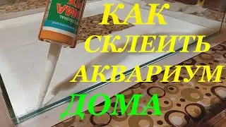 How to glue an aquarium with your own hands How to make a hole in glass