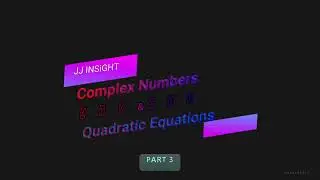 Complex number |part 3