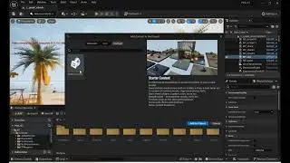 How to add starter content to existing project in Unreal Engine (Unreal Engine video tutorial )