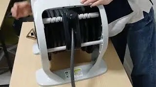 줄 꼬임 없이 쏙! 수동인데 자동처럼 정리되는 타카기 호스릴 30m