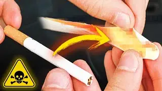 This is What Happens in Your Throat When You Smoke a Cigarette [Experiment]
