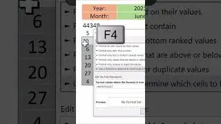 Dynamic Calendar | Excel Tips and tricks | #shorts