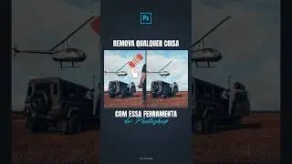 Remova qualquer coisa rapidamente no Photoshop, com essa ferramenta.