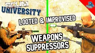 SCUM University - Looting and Crafting Improvised Weapons Suppressors