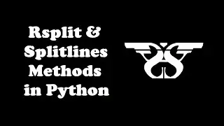 138. String Rsplit and Splitlines Method in Python with Example Code || Python String Methods-20