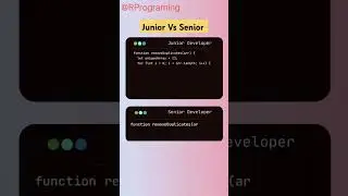 junior javascript developer vs senior javascript developer 