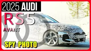 SPYSHOTS: 2025 Audi RS5 Avant // Wagon on steroids!