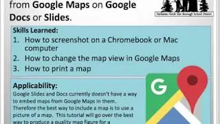Best way to insert a quality map figure from Google Maps to Google Slides or Docs.