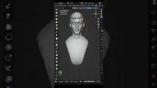 Making the torso in blender 