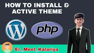 How to install Wordpress Theme in hindi | Wordpress Full Tutorial in hindi |