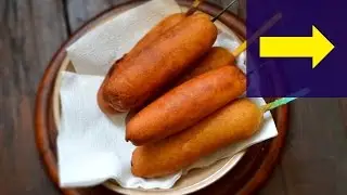 ✔ Корн дог или американские сосиски в тесте