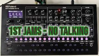 Roland SH-4d - 2 hours in - no talking