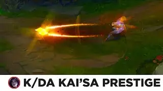 K/DA KAI'SA PRESTIGE SKIN PREVIEW - LEAGUE OF LEGENDS