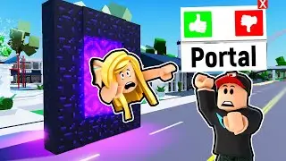 *SEKRETNY* PORTAL W BROOKHAVEN 🏡RP (Roblox Vito i Bella)