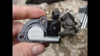 Replacing the throttle position sensor on a Lifan Solano
