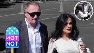 Hold My Bag! Salma Hayek Makes Billionaire Husband François-Henri Pinault Hold Her Handbag