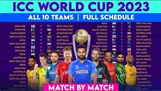 Odi World cup All Match Date And Time | World cup| Sports-55