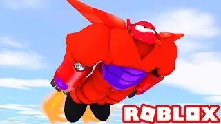 BAYMAX IN ROBLOX! (Roblox Big Hero 6 Superheroes)