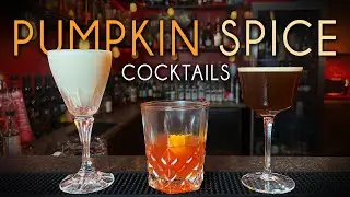 Make these 3 Delicious Cocktails with your Pumpkin Spice Syrup! 🎃