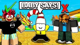 BABY ANT SIMON SAYS in Murder Mystery 2!