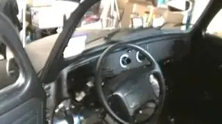 Finish dash and console start carpeting #515