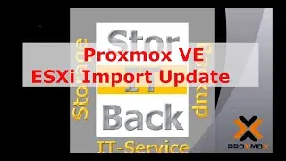 Import VMware VM in Proxmox Update