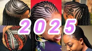 🔥Latest Cornrow Styles With Different Braid Styles For Women | New Hair Style Girl 2025