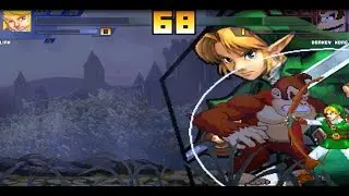 Random Mugen Battle- Team Link vs. Nintendo All Stars