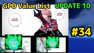 NEW GPO VALUE LIST UPDATE 10 #34 Stand proud reshead , you're strong - wender