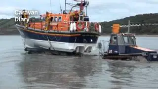 New Quay Lifeboat launch - Sept 2011