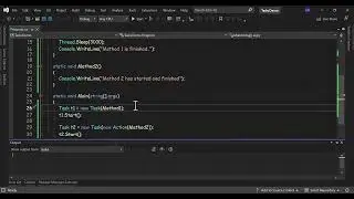 Task based and asynchronous programming in c#
