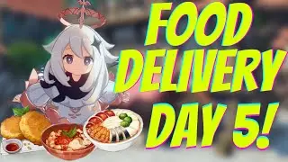 Genshin Impact Food Delivery Guide Day 5! (Big Brain Mode)