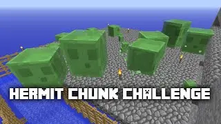 Minecraft: Hermit Chunk Challenge -7- Auto Farming Slimes & Villagers ✔
