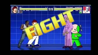 mugen rick renalds & carl johnson vs Colonel Sanders & daniel mugen battle 83