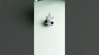 🐖💜Амигуруми свинка из бисера 