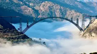The Engineering of the Tallest Railway Bridge in the World: The Chenab Bridge