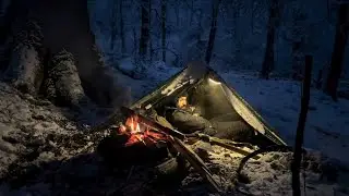 Surviving Blizzard for 11 Days in Winter Camping ( 2024 )