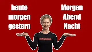 heute Morgen, gestern Abend und ähnliche Ausdrücke auf Russisch