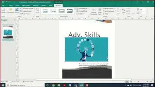 Microsoft Publisher 2016- beginner tutorial