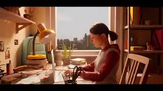 Lo-fi Girl with Metahuman in Unreal Engine 5