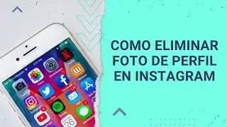 How to DELETE PROFILE PHOTO on INSTAGRAM ✅