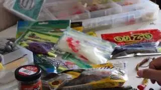 Рабочие силиконовые приманки.  Небольшой собственный опыт использования. Часть 1